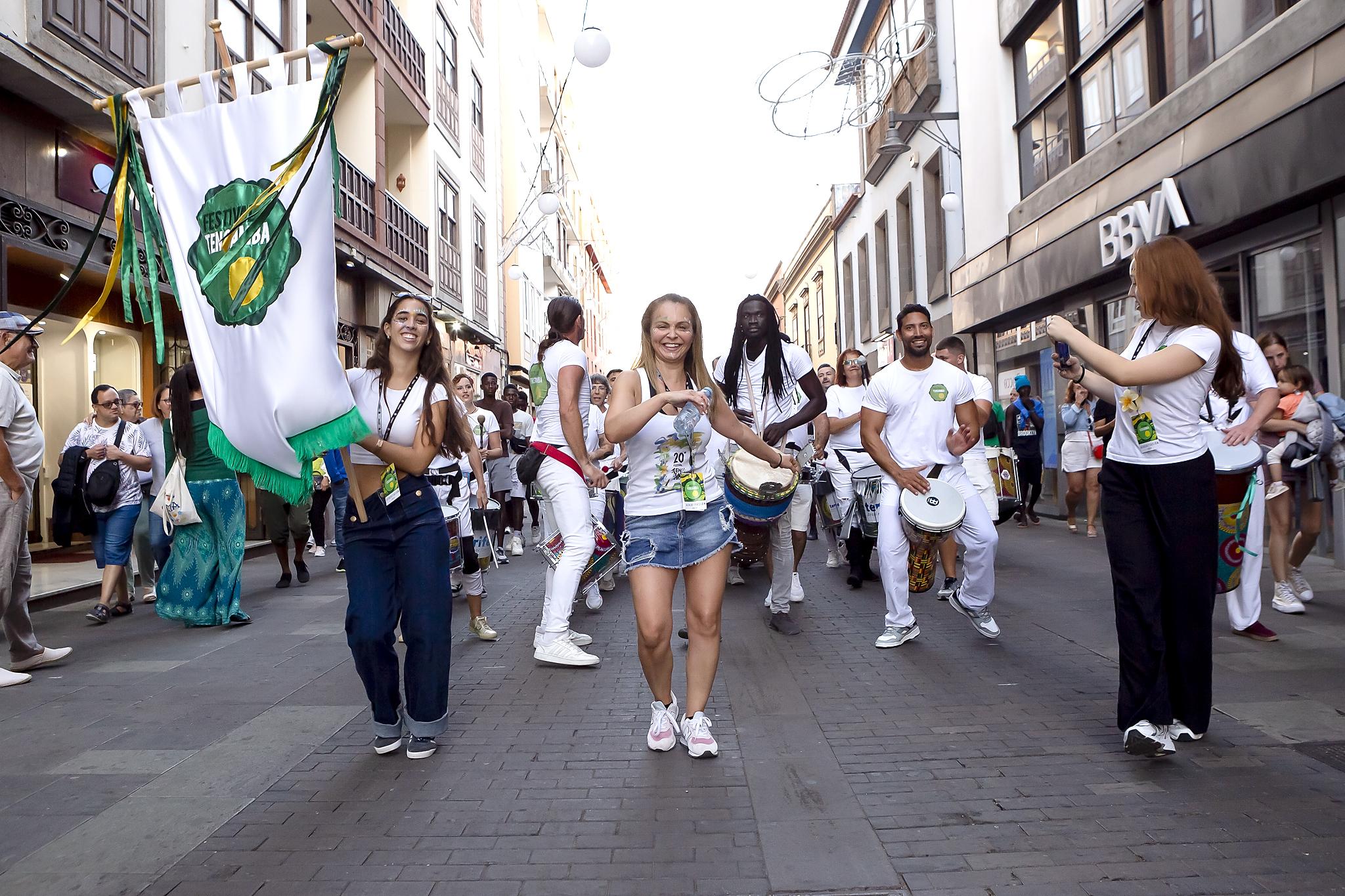 La Laguna acoge la XXII edición del festival Tensamba con una jornada dedicada a la cultura brasileña