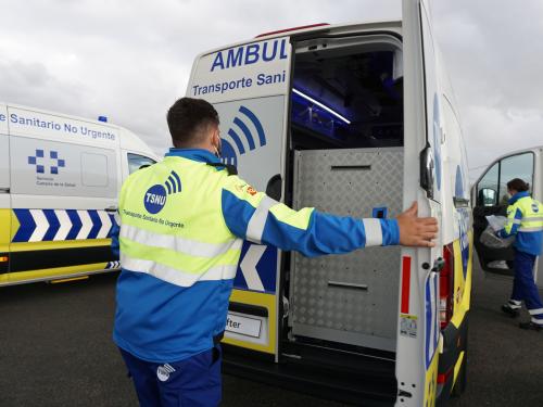 El servicio de Transporte Sanitario No Urgente atendió en 2024 a cerca de medio millón de personas en el archipiélago