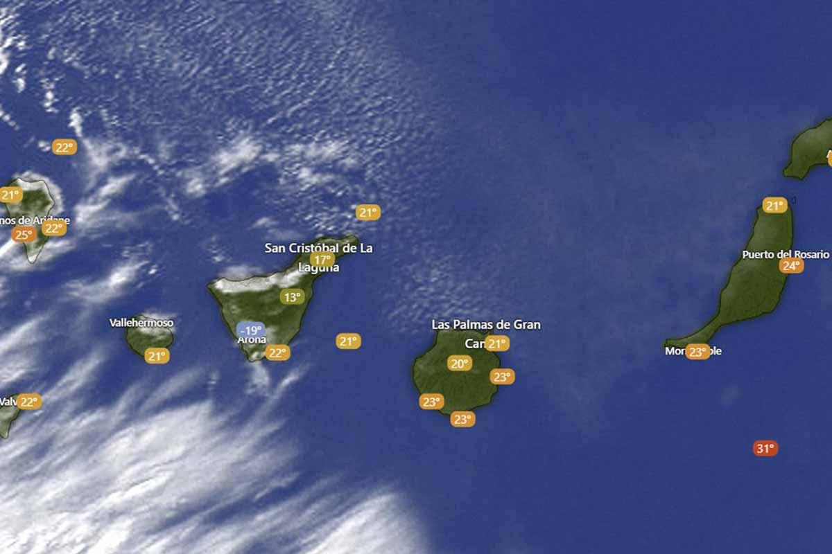 El tiempo en Canarias según la Aemet: potaje meteorológico durante los próximos días